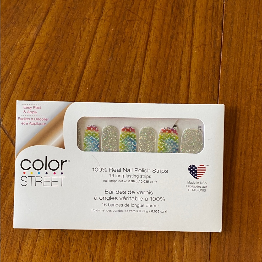 4/$25 Color Street Eggs-travaganza Press-On Nail Strips. NEW  unopened